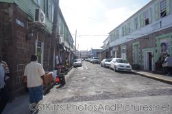 Looking down a street near cruise pier of Basseterre St Kitts.jpg