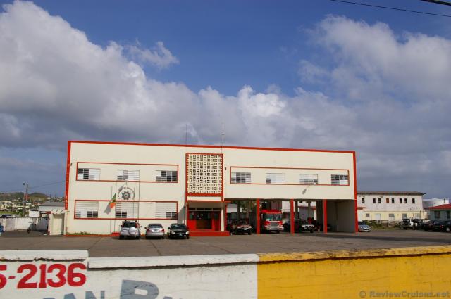 Firestation in St. Kitts