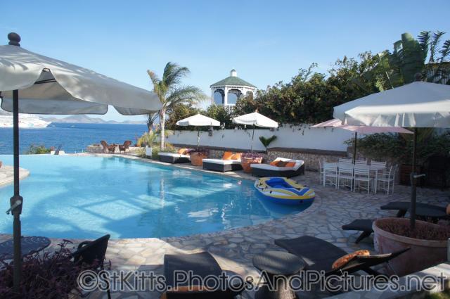 Gazebo above the pool at Palm Court Gardens in Basseterre St Kitts.jpg