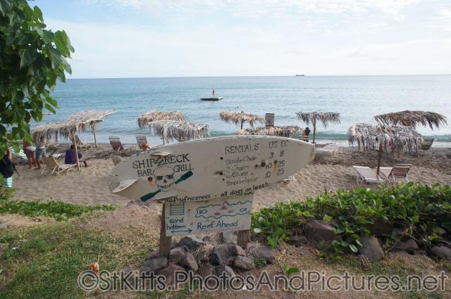 Shipwreck Bar & Grill Chair and Snorkel Gear rental fees in St Kitts.jpg
