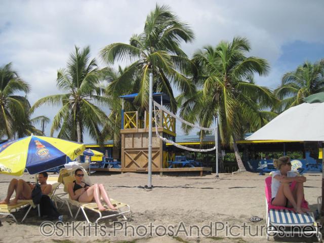 Volley ball net at Monkey Bar Beach in St Kitts.jpg