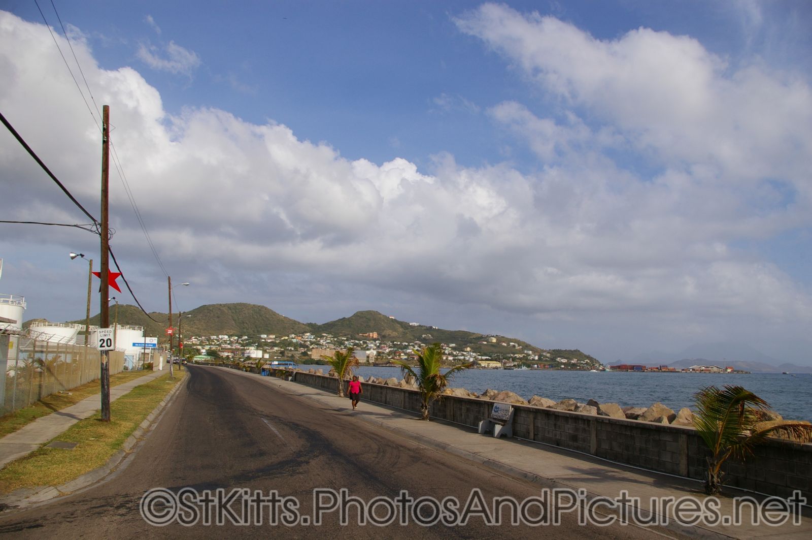 Oceanside street near cruise port in St Kitts.jpg
