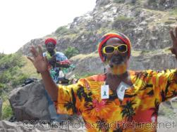 Tour guide with bright color shirt in St Kitts.jpg