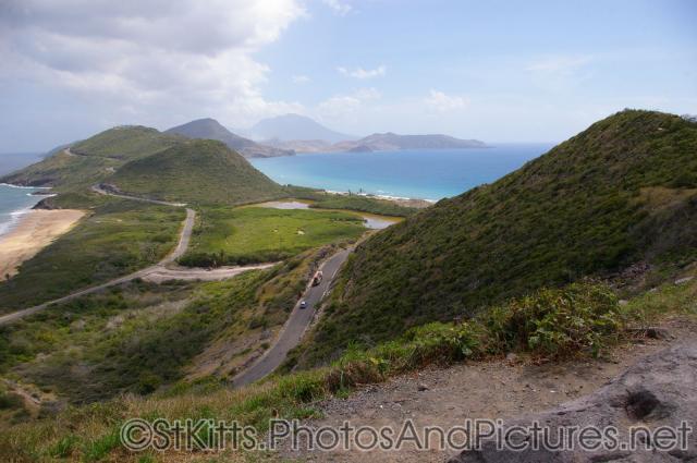 Mountain side roads and hills and ocean and sea in St Kitts.jpg