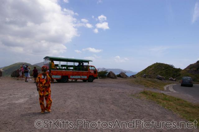 Chariot Tangerine Tours bus in St Kitts.jpg
